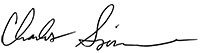 Signature of Charles Sizemore
